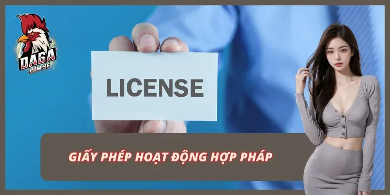 Giấy phép kinh doanh hợp pháp